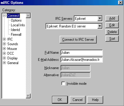 1ère étape : Configuration du serveur